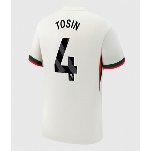 Billige Fotballdrakt Chelsea Tosin Adarabioyo #4 Replika Bortedrakt 2025-26 Kortermet Billige Fotballdrakt Chelsea Tosin Adarabioyo #4 Replika Bortedrakt 2025-26 Kortermet